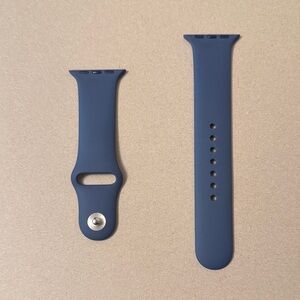 Apple Watch Band - Blue Silicon